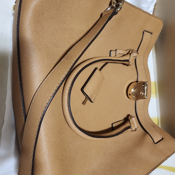 Michael Kors hamilton satchel bag large - Picture 3 of 10